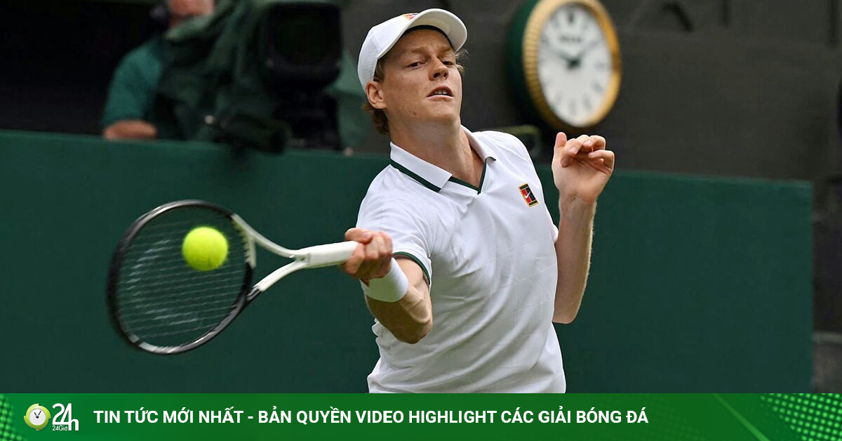 Video tennis Sinner - Kecmanovic: Kinh điển 5 set, bản lĩnh số 1 thế giới (Wimbledon)