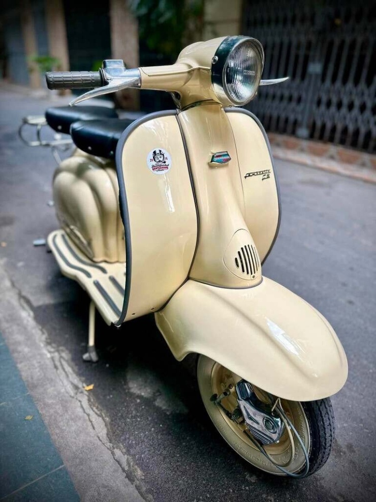 Xe máy cổ Lambretta Li 150 Series 2 biển phát lộc giá 550 triệu đồng gây sốt - 4
