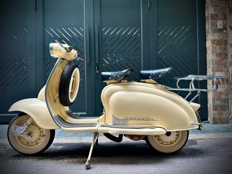 Xe máy cổ Lambretta Li 150 Series 2 biển phát lộc giá 550 triệu đồng gây sốt - 3