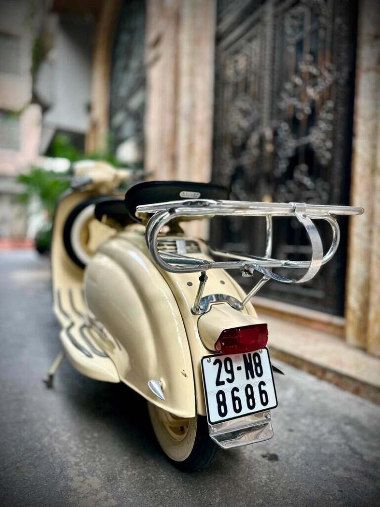 Xe máy cổ Lambretta Li 150 Series 2 biển phát lộc giá 550 triệu đồng gây sốt - 8