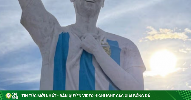 Tại sao tượng Messi cao 26m ở Argentina bị chế giễu