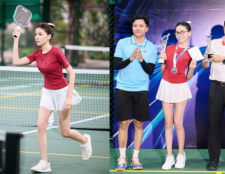 Avan Ton lập cú đúp danh hiệu pickleball vào cuối tuần vừa qua