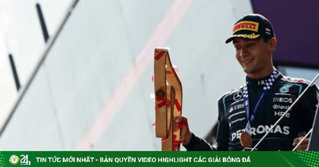Đua xe F1, Austrian GP: Russell đáp trả với chiến thắng tại Red Bull Ring