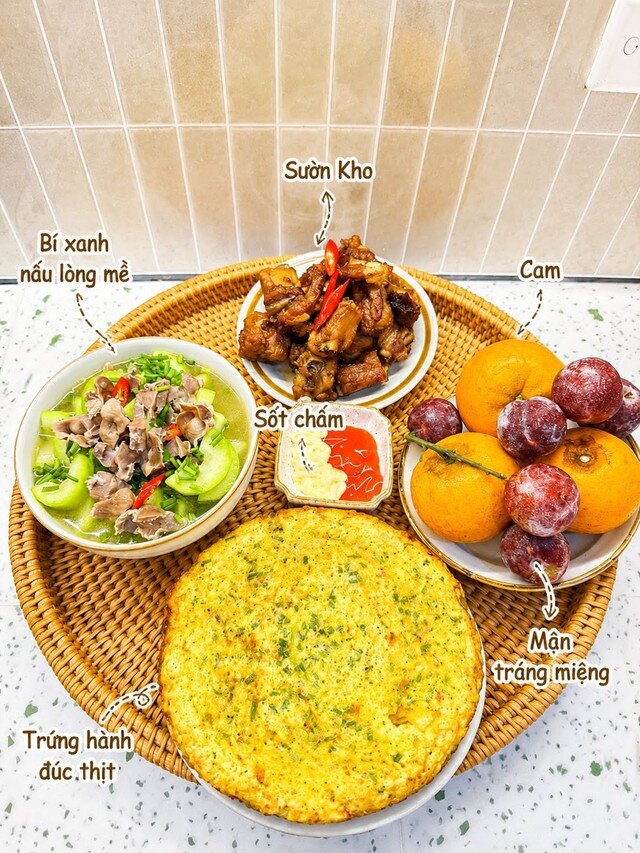 5 mâm cơm gia đình siêu đẹp mắt, khiến ai cũng muốn về nhà ăn cơm - 4