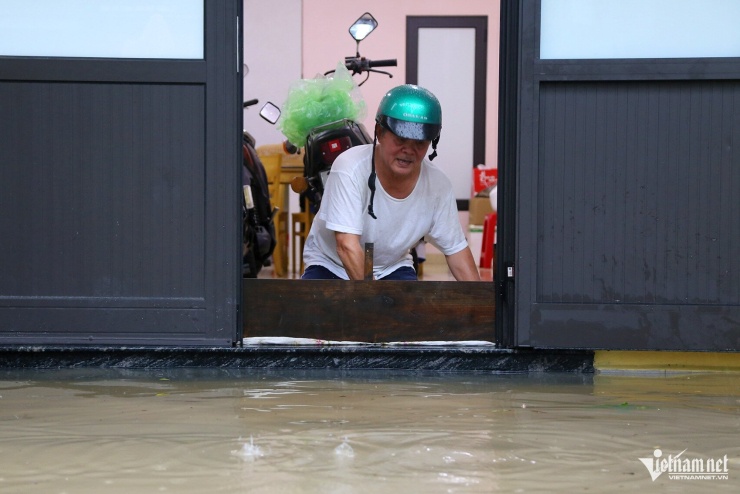 Nước ngập mênh mông tại nhiều khu dân cư ở Hải Phòng, Quảng Ninh - 6