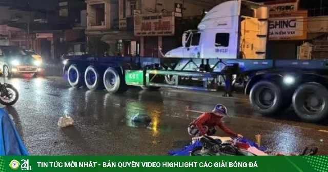 Hai vợ chồng gặp nạn trên đường từ đám tang về nhà