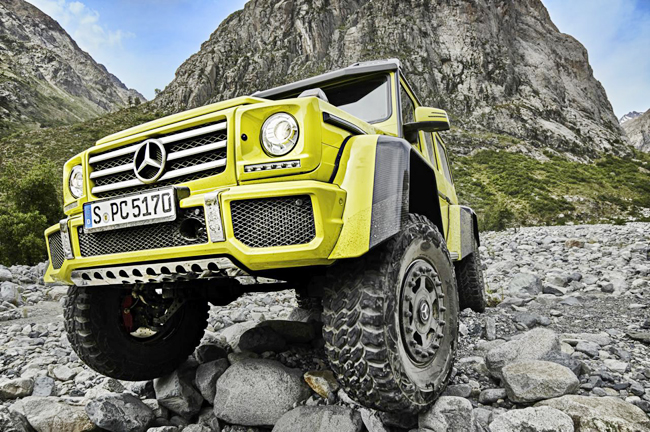 Ngắm vẻ đẹp của “chiến binh” Mercedes-Benz G500 4x4² - 4