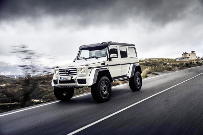 Ngắm vẻ đẹp của “chiến binh” Mercedes-Benz G500 4x4² - 12