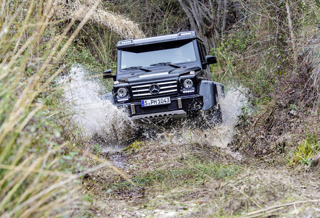 Ngắm vẻ đẹp của “chiến binh” Mercedes-Benz G500 4x4² - 14