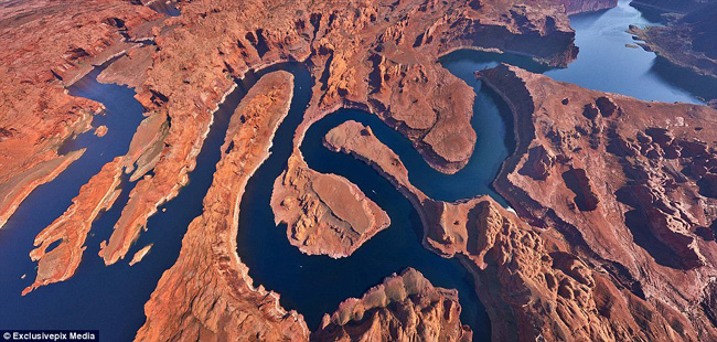 Sông San Juan ở bang Utah, Mỹ.