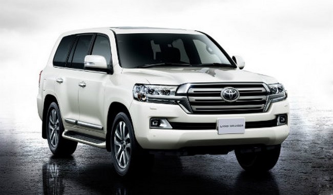 Mẫu xe Land Cruiser 200 mới được Toyota tung ra thị trường Nhật Bản vào hôm 17.8.2015.