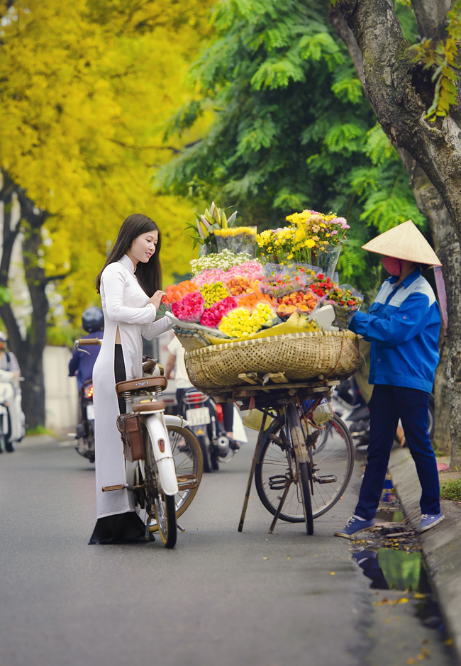 Một khoảnh khắc tĩnh lặng giữa cuộc sống ồn ã...