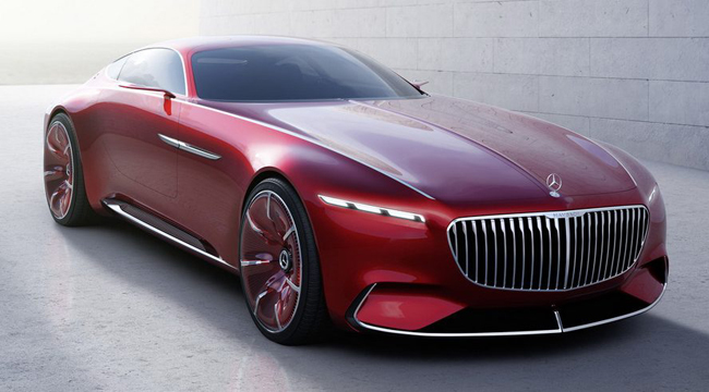 Những hình ảnh khá chi tiết về nội cũng như ngoại thất của chiếc Vision Mercedes-Maybach 6 concept vừa được hãng này rò rỉ trên mạng internet, trước khi được công bố tại Pebble Beach Concours d&#39;Elegance.