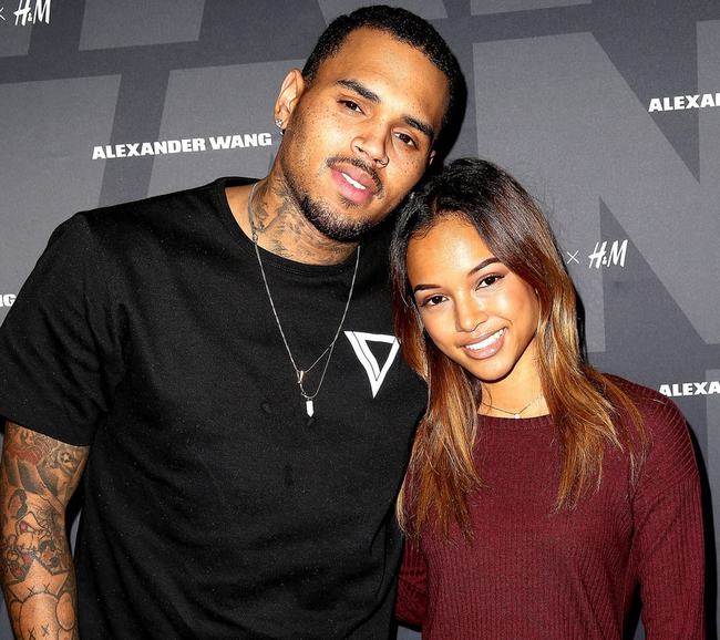 Karrueche và ngôi sao lắm tài nhiều tật Chris Brown chỉ thực sự chia tay nhau khi Chris tuyên bố có con gần 1 tuổi.