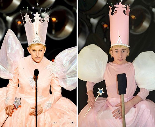 Ellen DeGeneres cũng phải trầm trổ với trình độ cosplay.