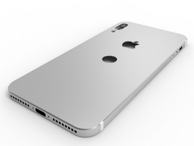 iPhone 8 xuất hiện với mặt lưng kim loại, cảm biến Touch ID