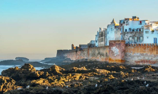 Essaouira: Thành phố biển ở Ma-rốc là nơi nhân vật &nbsp;Daenerys lần đầu tiên gặp đội quân Unsullied trung thành với cô.