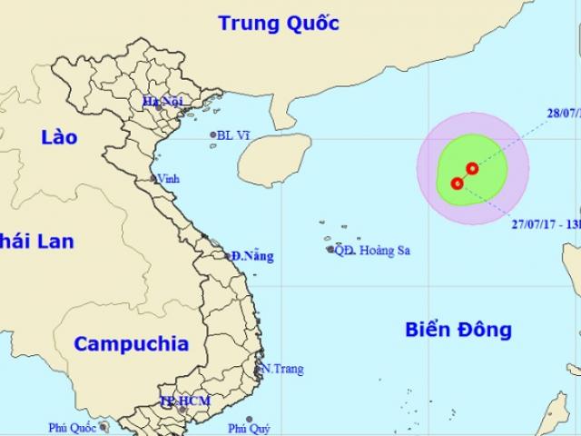 Vừa dứt bão, Biển Đông lại xuất hiện áp thấp nhiệt đới mạnh cấp 6