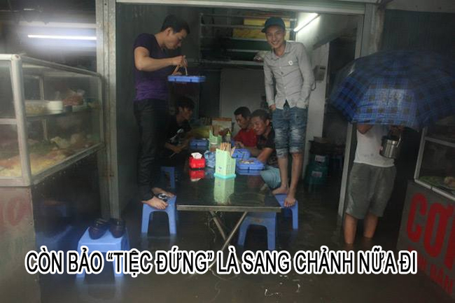 Tiệc đứng... tụt cả hứng