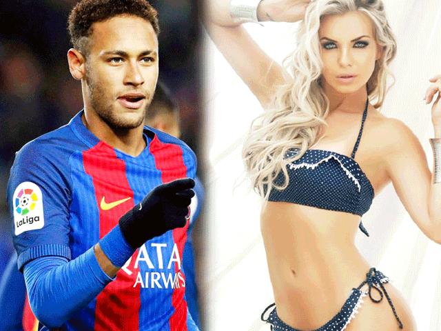 3 chân dài tuyên bố tặng Neymar ”một đêm”, viết tên anh lên ngực