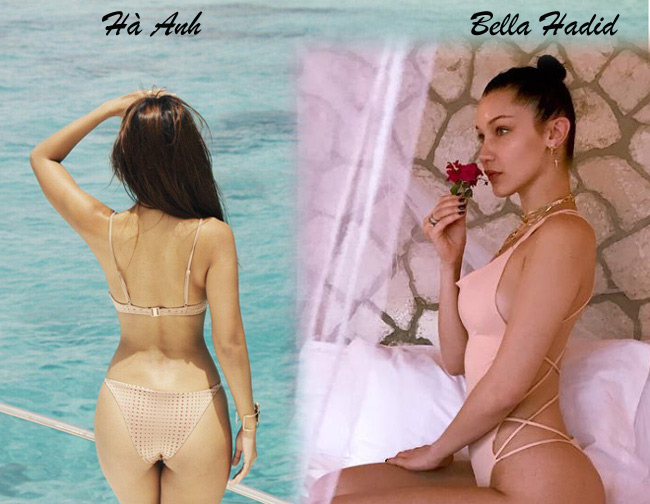 Các ngôi sao Hollywood là những người tiên phong cho những kiểu bikini màu nude gợi cảm. Bella Hadid là một ví dụ điển hình.&nbsp;Chúng không chỉ thích hợp với những cô nàng nóng bỏng có nước da nâu bánh mật mà còn cực hợp với những cô gái ngọt ngào, duyên dáng.&nbsp;