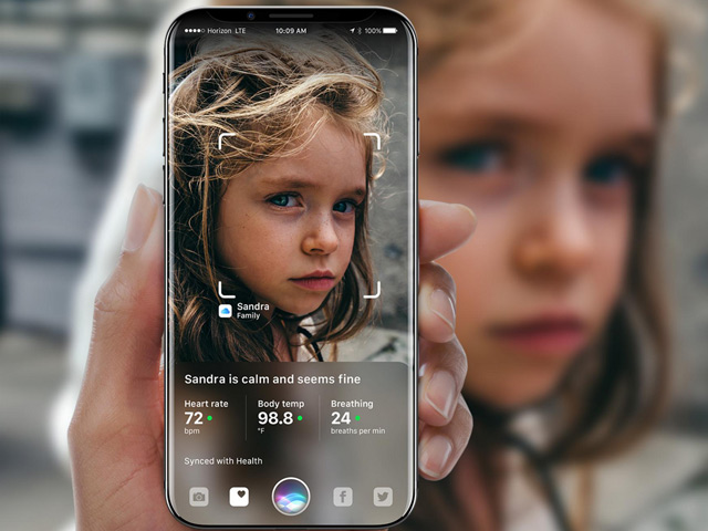iPhone 8 nhận diện gương mặt trong vài triệu phần giây