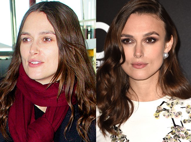 Bông hồng Anh&#34;&nbsp;Keira Knightley nhợt nhạt, già nua khi không make-up