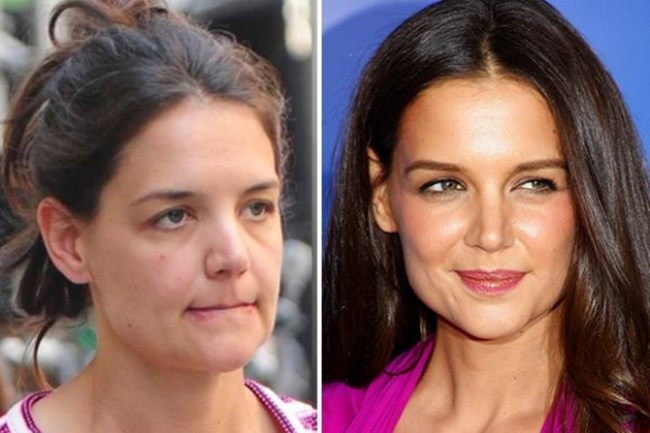 Katie Holmes để lộ mặt mộc già nua, mệt mỏi khi phải chăm con một mình.&nbsp;