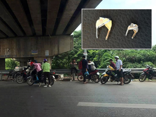 Hé lộ ”thủ phạm” hạ gục hàng loạt xe trên cao tốc HN-Bắc Giang