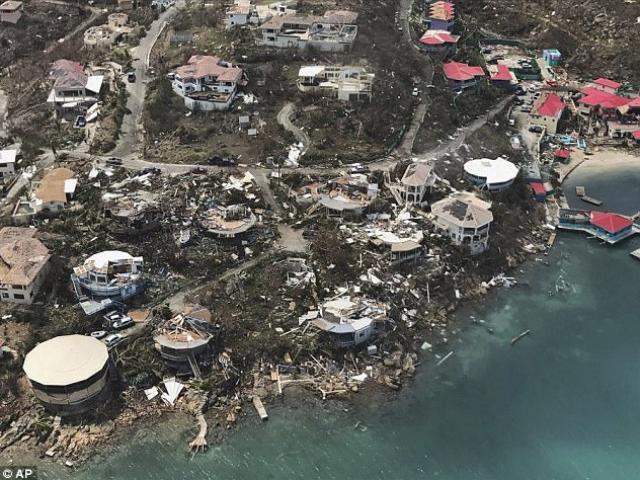Siêu bão Irma phá tan hòn đảo ở Caribe, “giúp” 120 tù nhân bỏ trốn