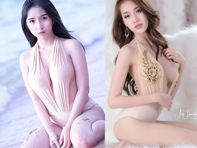 Áo tắm, nội y màu nude nhìn như không đang hot tại châu Á
