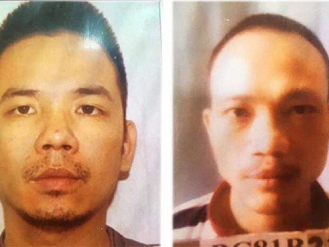 NÓNG: Có thông tin 2 tử tù trốn trại xuất hiện tại Quảng Ninh