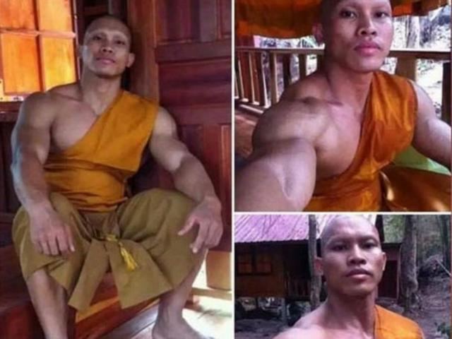 Nhà sư Thái Lan cơ bắp cuồn cuộn gây bão mạng