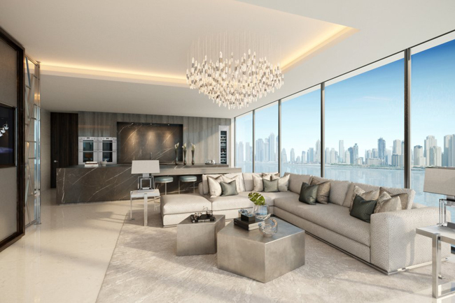 Căn Penthouse có diện tích khoảng 2.769m2.