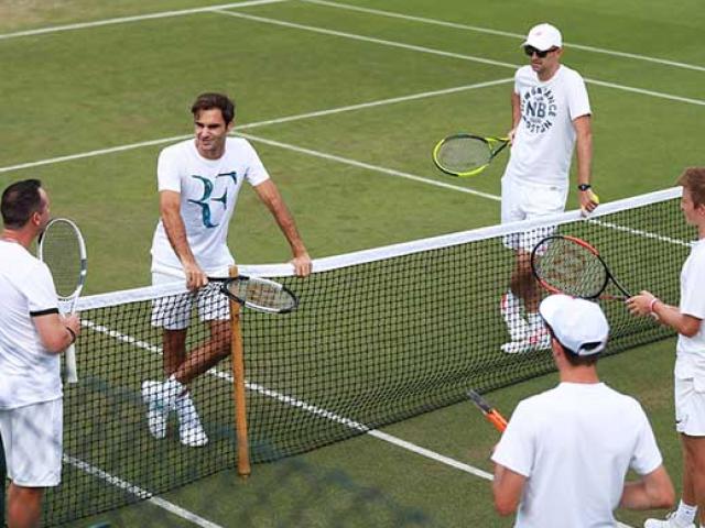 Wimbledon 2018 ”khai chiến”: Đua cùng World Cup, tâm điểm Federer – Nadal