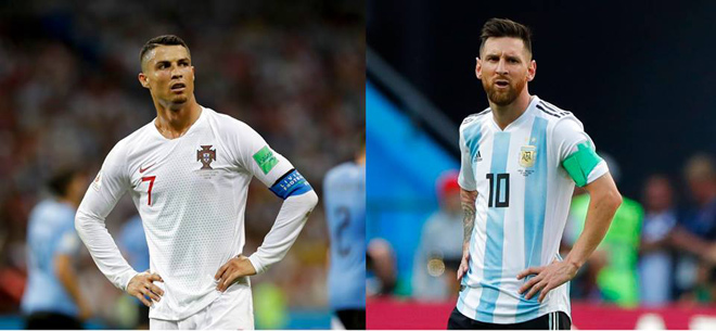 Dân mạng thi nhau chế ảnh Messi và Ronaldo “dắt tay nhau” rời World Cup - 1