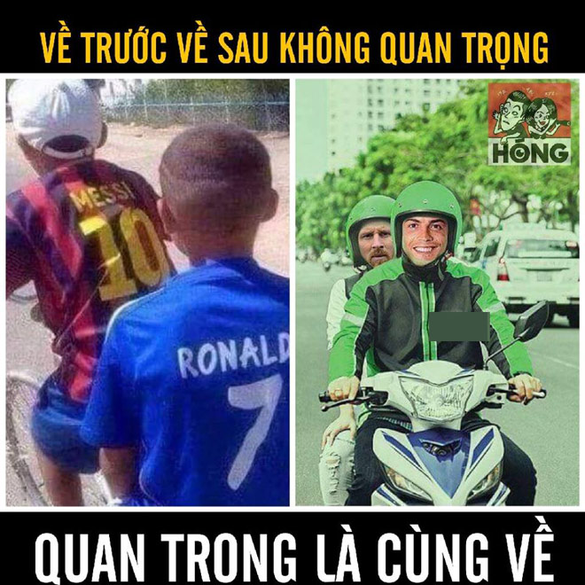 Dân mạng thi nhau chế ảnh Messi và Ronaldo “dắt tay nhau” rời World Cup - 12