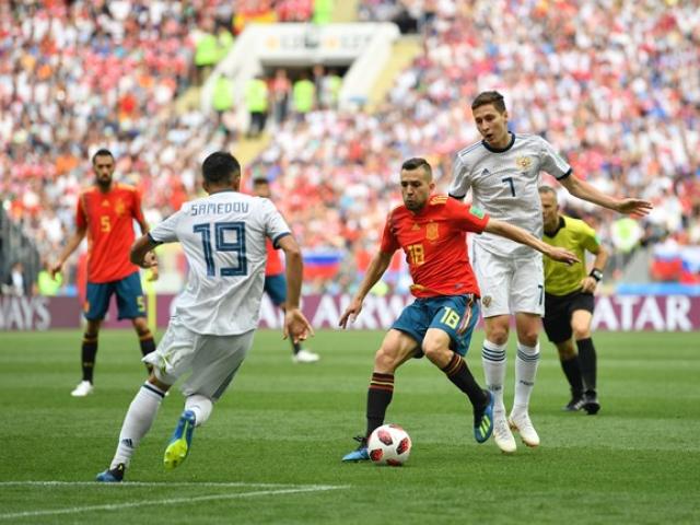 Trực tiếp World Cup Tây Ban Nha - Nga: Ramos tinh quái, bàn mở điểm may mắn