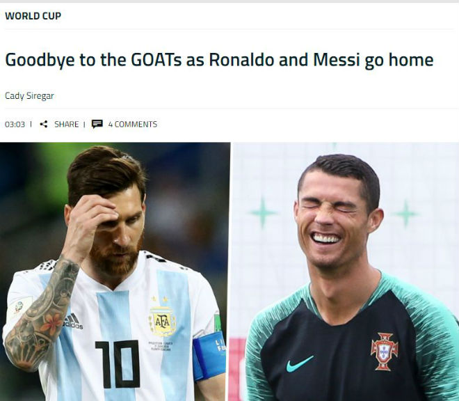 Bồ Đào Nha sớm rời World Cup: Báo thế giới chê Ronaldo vô duyên như Messi - 3