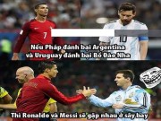 Công nghệ thông tin - Cảm xúc đối lập của dân mạng khi Messi và Ronaldo chia tay World Cup 2018