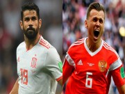 Bóng đá - World Cup, Tây Ban Nha – Nga: “Quái thú” Costa gầm thét, chủ nhà run rẩy