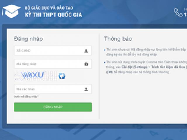 Tra cứu điểm thi THPT quốc gia 2018 nhanh nhất, chính xác nhất