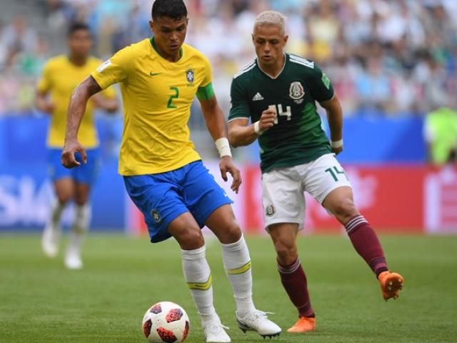Brazil - Mexico: Tấn công rực lửa, căng thẳng dâng cao (Hiệp 1 World Cup 2018)