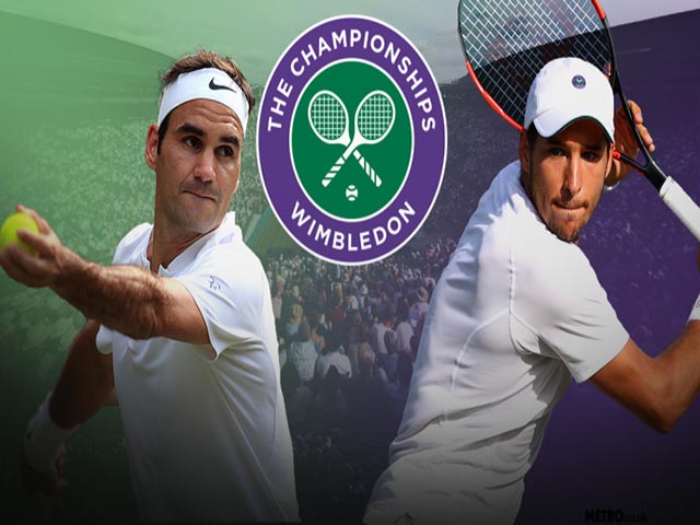 Video, kết quả tennis Federer - Lajovic: 3 set kinh hoàng (Vòng 1 Wimbledon)