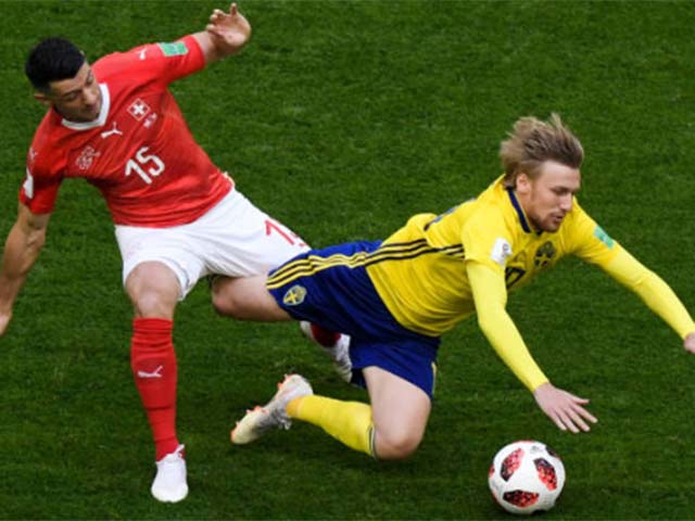 Thụy Điển - Thụy Sĩ: Khoảnh khắc ngôi sao, dấu chấm hết thẻ đỏ (World Cup 2018)