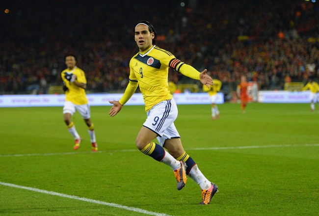 Falcao đã từng lập công lớn cho Colombia trong kỳ World Cup trước và trở thành người hùng, thần tượng của hàng triệu người. Với đôi chân vàng của mình, Falcao là chân sút hàng đầu và được mệnh danh là &#34;mãnh hổ&#34; của Colombia và là “sát thủ” nguy hiểm bậc nhất của bóng đá thế giới.