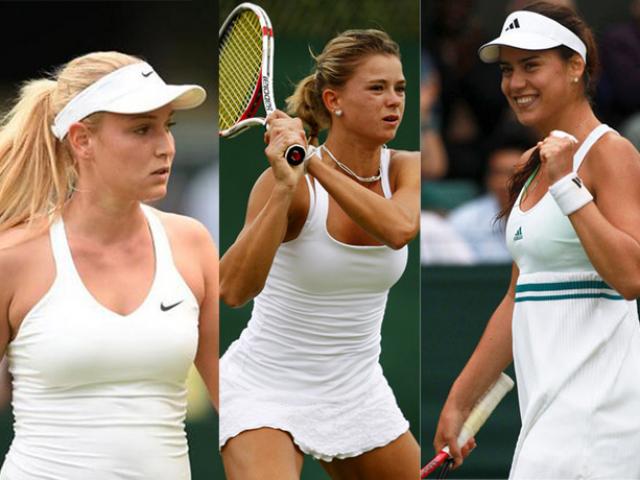 4 mỹ nhân lạ ”làm loạn” Wimbledon: ”Đốn tim” CĐV, tiễn 4 SAO về nước