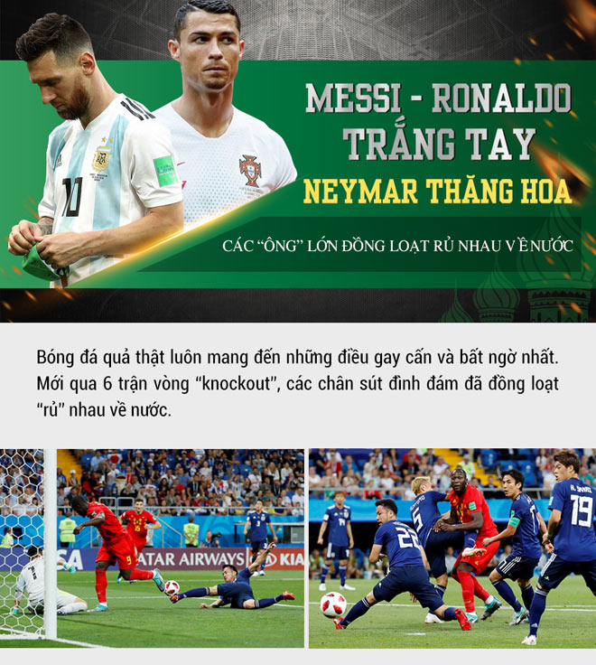 Messi – Ronaldo trắng tay - Neymar thăng hoa - Các “ông lớn” đồng loạt rủ nhau về nước. - 1