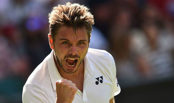 Wawrinka - Dimitrov: Ngược dòng 2 màn &#34;đấu súng&#34; (Vòng 1 Wimbledon) - 1