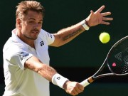 Thể thao - Clip hot Wimbledon: Trái 1 tay bậc thầy, Wawrinka dạy Dimitrov &quot;3 bài học&quot;